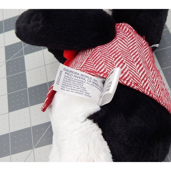 Aurora World Jasper the Penguin Plush Stuffed Animal Vest Bowtie 8 Inch - Picture 7 of 10